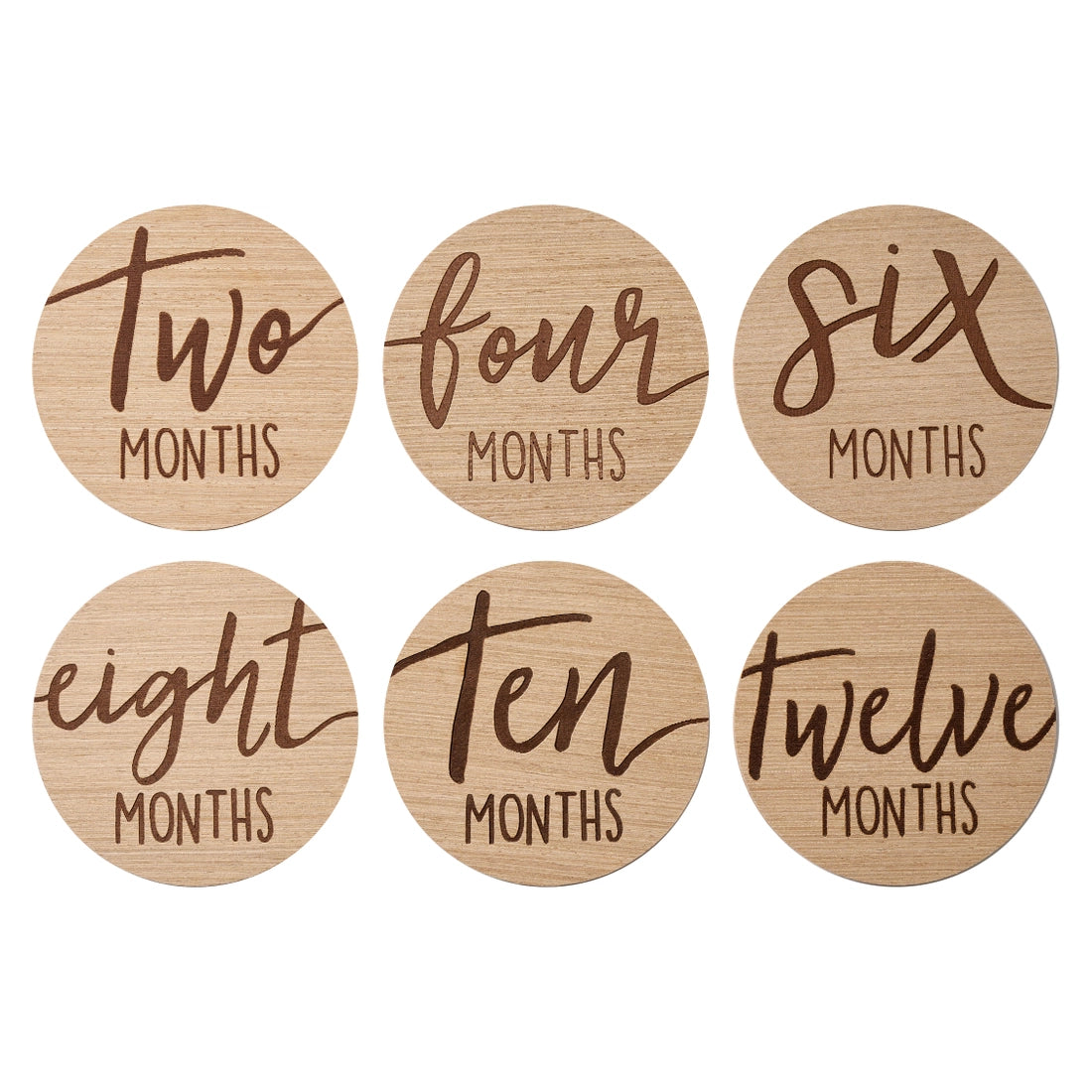Baby Wooden Milestone Markers