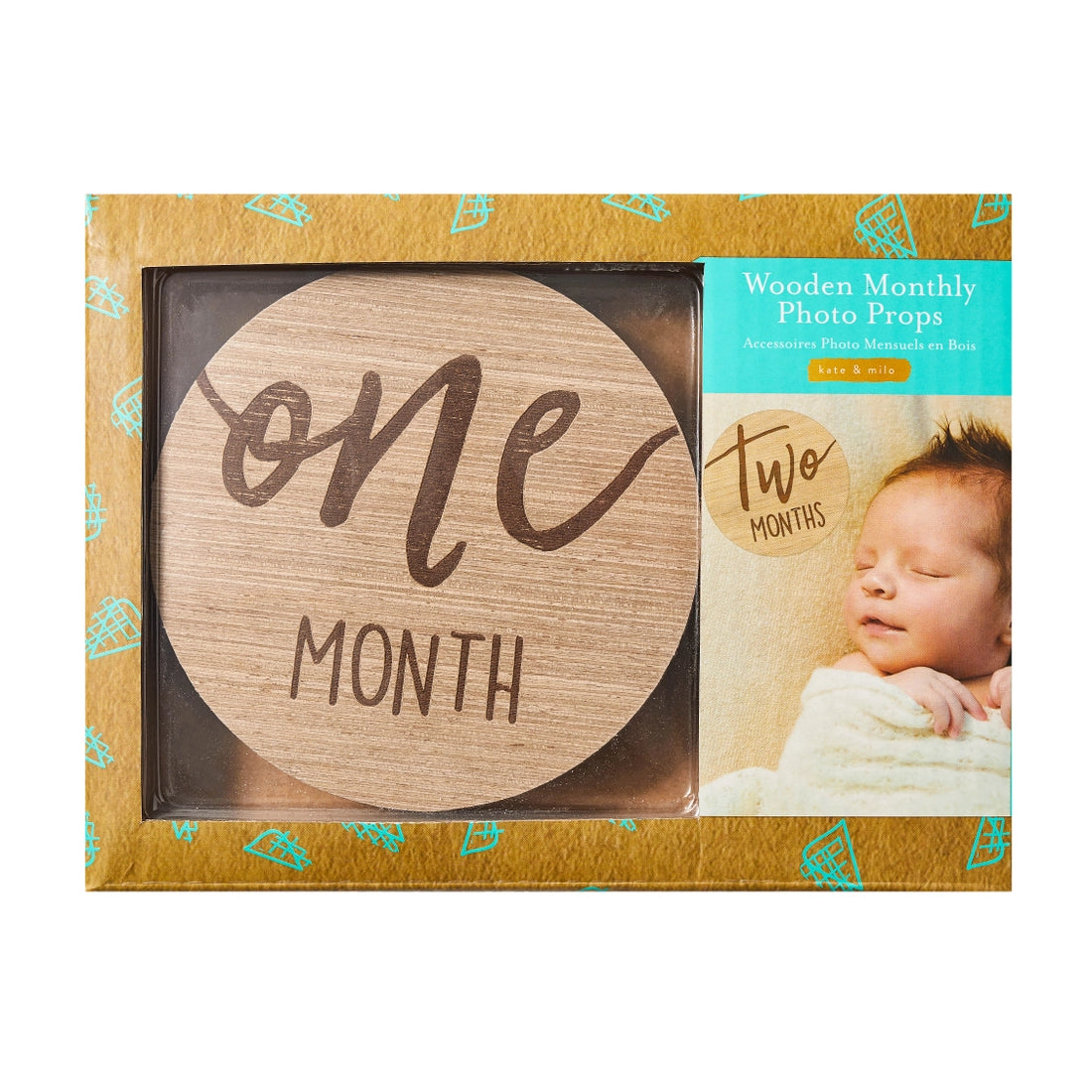 Baby Wooden Milestone Markers
